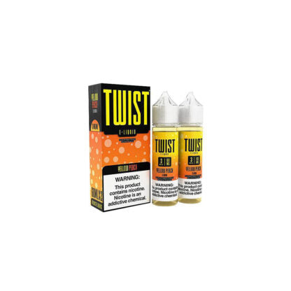 Twist (LIQ FB)(120mL; 60mL x2)  -  Qty per pack 1 Yellow Peach 00mg