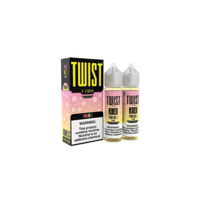 Twist (LIQ FB)(120mL; 60mL x2)  -  Qty per pack 1 Pink No. 1 00mg