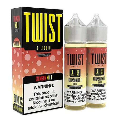 Twist (LIQ FB)(120mL; 60mL x2)  -  Qty per pack 1 Crimson Crush No. 1 03mg