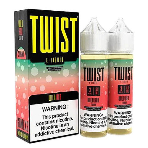 Twist (LIQ FB)(120mL; 60mL x2)  -  Qty per pack 1 Wild Red 00mg