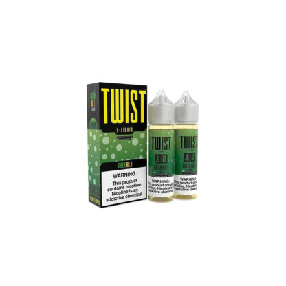 Twist (LIQ FB)(120mL; 60mL x2)  -  Qty per pack 1 Green No. 1 (Honeydew Melon Chew) 00mg