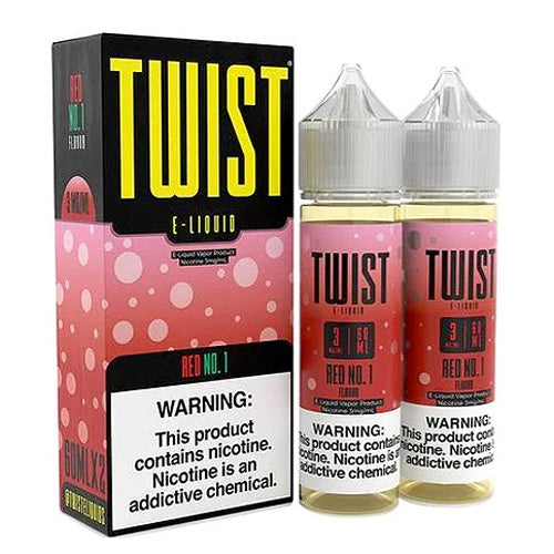 Twist (LIQ FB)(120mL; 60mL x2)  -  Qty per pack 1 Red No. 1 00mg