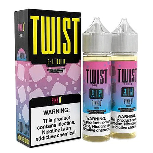 Twist (LIQ FB)(120mL; 60mL x2)  -  Qty per pack 1 Pink 0 00mg (Iced Pink Punch)