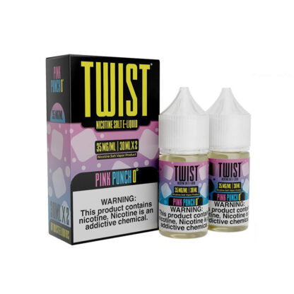 Twist (LIQ Salt)(60mL; 30mL x2)  -  Qty per pack 1 Pink 0 35mg