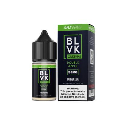 BLVK (LIQ Salt)(30mL)  -  Qty per pack 1 Double Apple 35mg