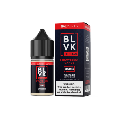 BLVK (LIQ Salt)(30mL)  -  Qty per pack 1 Strawberry (Candy) 35mg