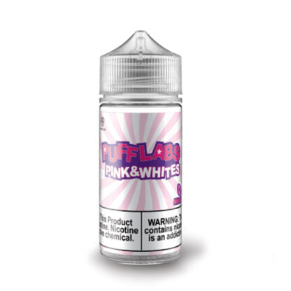 Puff Labs (LIQ FB)(100mL)  -  Qty per pack 1 Pink And Whites (Circus Cookie) 00mg