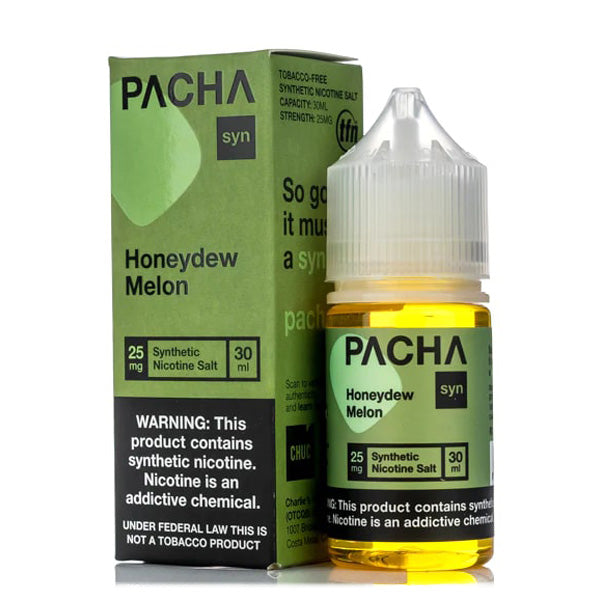 Pachamama (LIQ Salt)(30mL)  -  Qty per pack 1 Honeydew Melon 25mg