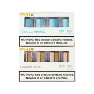 Phix (LIQPOD)(Pods)(4-Pack)  -  Qty per pack 1 Tobacco Menthol