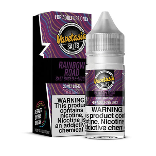 Vapetasia (LIQ Salt)(30mL)  -  Qty per pack 1 Rainbow Road 24mg