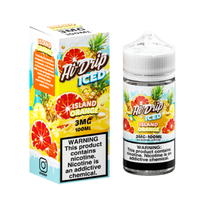 Hi Drip (LIQ FB)(100mL)  -  Qty per pack 1 Island Orange Iced 00mg