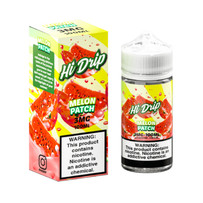 Hi Drip (LIQ FB)(100mL)  -  Qty per pack 1 Melon Patch 00mg