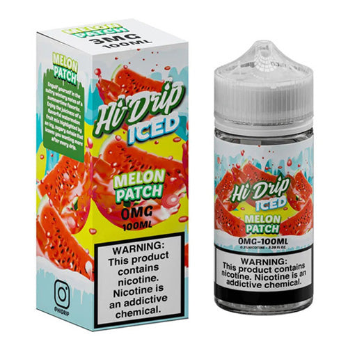 Hi Drip (LIQ FB)(100mL)  -  Qty per pack 1 Melon Patch Iced 00mg