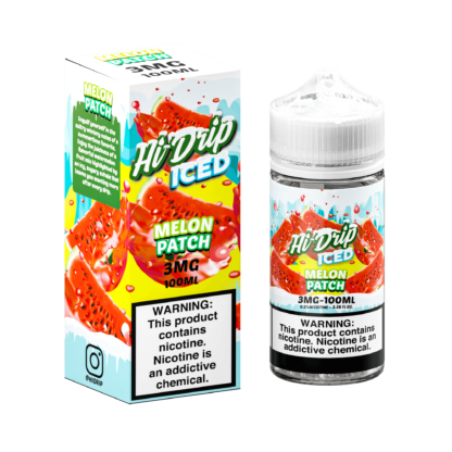 Hi Drip (LIQ FB)(100mL)  -  Qty per pack 1 Melon Patch Iced 00mg