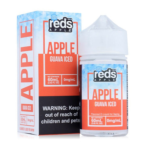 7Daze (LIQ FB)(60mL) Reds  -  Qty per pack 1 Guava Iced 00mg