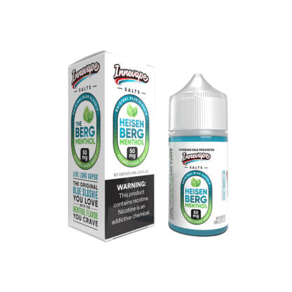 Innevape (LIQ Salt)(30mL)  -  Qty per pack 1 Heisenberg Menthol 24mg