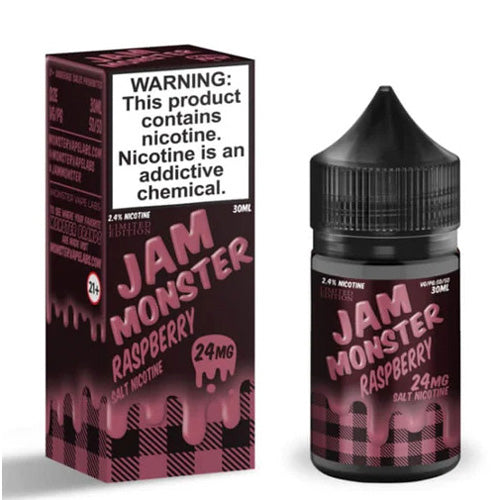 Jam Monster (LIQ Salt)(30mL) Jam  -  Qty per pack 1 Raspberry Jam 48mg