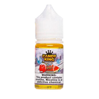 Candy King (LIQ Salt)(30mL)  -  Qty per pack 1 Strawberry Watermelon Bubblegum Ice 35mg