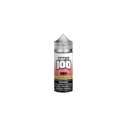 Keep It 100 (LIQ FB)(100mL) TF-Nic  -  Qty per pack 1 Maui 00mg