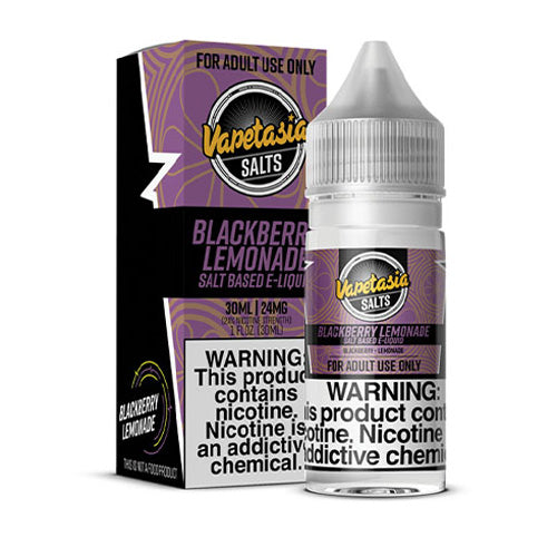 Vapetasia (LIQ Salt)(30mL)  -  Qty per pack 1 Blackberry Lemonade 24mg