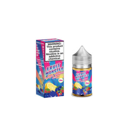 Jam Monster (LIQ Salt)(30mL) Fruit  -  Qty per pack 1 Blueberry Raspberry Lemon 24mg