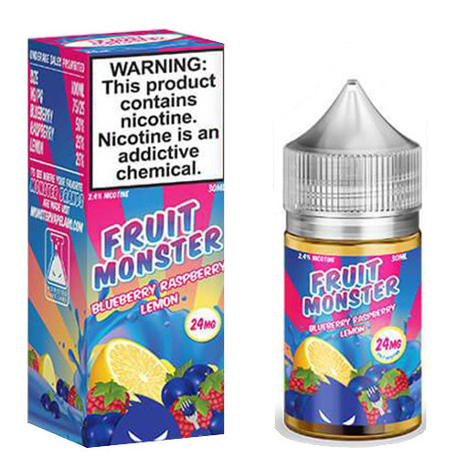 Jam Monster (LIQ Salt)(30mL) Fruit  -  Qty per pack 1 Blueberry Raspberry Lemon 48mg