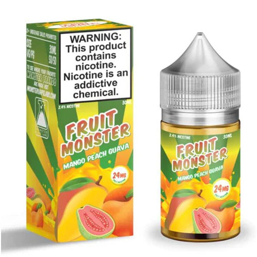 Jam Monster (LIQ Salt)(30mL) Fruit  -  Qty per pack 1 Mango Peach Guava 48mg