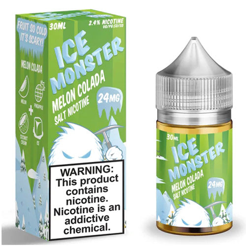 Jam Monster (LIQ Salt)(30mL) Ice  -  Qty per pack 1 Melon Colada Ice 48mg