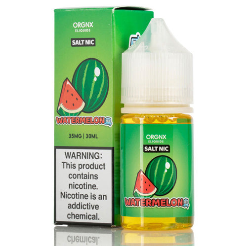 ORGNX (LIQ Salt)(30mL)  -  Qty per pack 1 Watermelon Ice 50mg