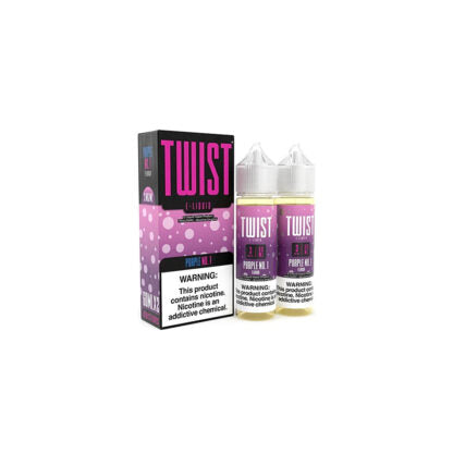 Twist (LIQ FB)(120mL; 60mL x2)  -  Qty per pack 1 Purple No. 1 (Berry Medley Lemonade) 00mg