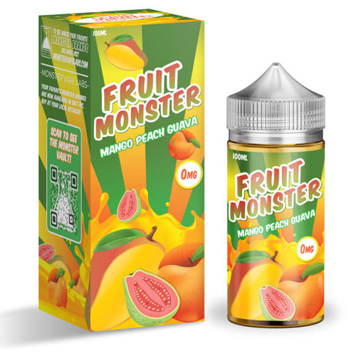 Jam Monster (LIQ FB)(100mL) Fruit  -  Qty per pack 1 Mango Peach Guava 00mg