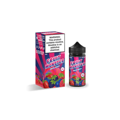 Jam Monster (LIQ FB)(100mL) Fruit  -  Qty per pack 1 Mixed Berry 03mg