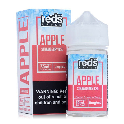 7Daze (LIQ FB)(60mL) Reds  -  Qty per pack 1 Strawberry Iced 00mg