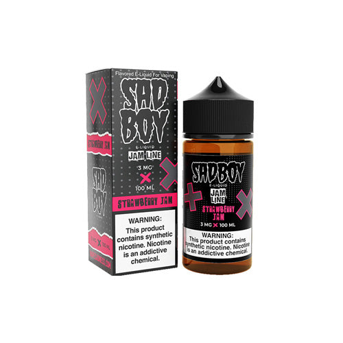 Sadboy (LIQ FB)(100mL)  -  Qty per pack 1 Strawberry Jam 00mg