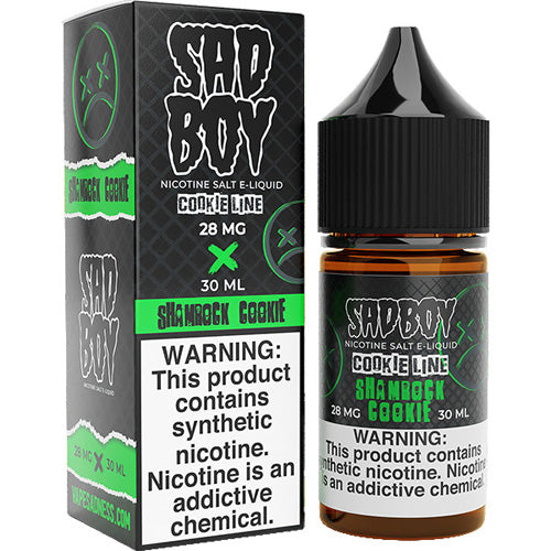 Sadboy (LIQ Salt)(30mL)  -  Qty per pack 1 Shamrock Cookie 48mg