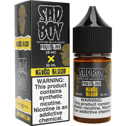 Sadboy (LIQ Salt)(30mL)  -  Qty per pack 1 Mango Blood 28mg