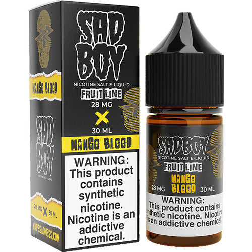 Sadboy (LIQ Salt)(30mL)  -  Qty per pack 1 Mango Blood 48mg