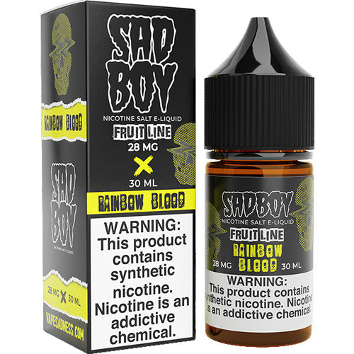 Sadboy (LIQ Salt)(30mL)  -  Qty per pack 1 Rainbow Blood 48mg