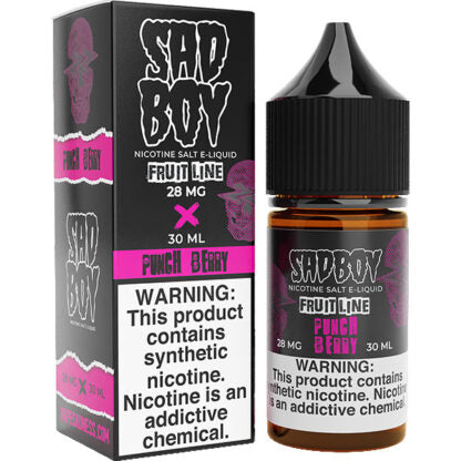 Sadboy (LIQ Salt)(30mL)  -  Qty per pack 1 Fruit Punch Berry 48mg