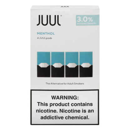 JUUL (Liq Pod)(4-Pack)  -  Qty per pack 1 Classic Menthol 30mg