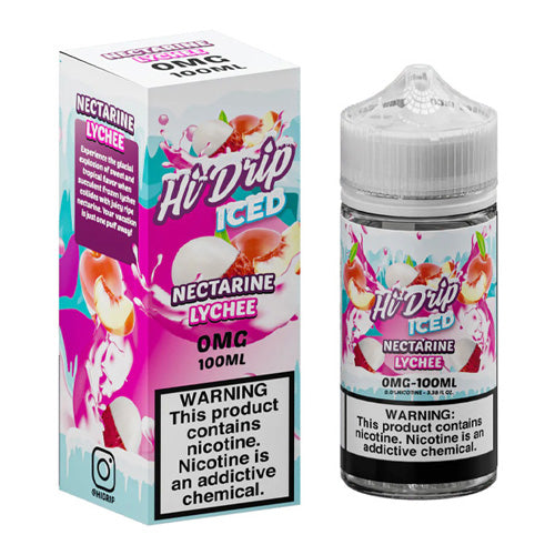 Hi Drip (LIQ FB)(100mL)  -  Qty per pack 1 Nectarine Lychee Iced 00mg