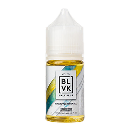 BLVK (LIQ Salt)(30mL) Plus  -  Qty per pack 1 Pineapple Whip Ice 35mg