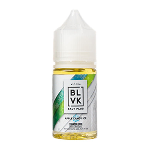 BLVK (LIQ Salt)(30mL) Plus  -  Qty per pack 1 Apple Candy Ice (Sour Apple Ice) 35mg