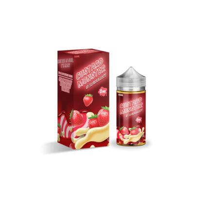 Jam Monster (LIQ FB)(100mL) Custard  -  Qty per pack 1 Strawberry Custard 00mg