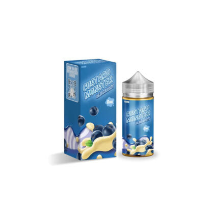 Jam Monster (LIQ FB)(100mL) Custard  -  Qty per pack 1 Blueberry Custard 00mg