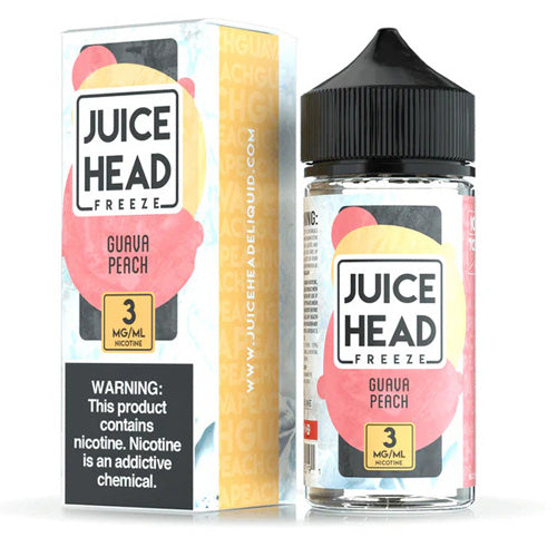 Juice Head (LIQ FB)(100mL)  -  Qty per pack 1 Guava Peach Freeze 03mg