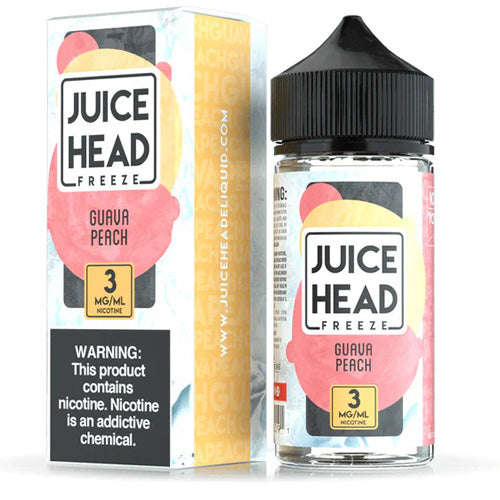 Juice Head (LIQ FB)(100mL)  -  Qty per pack 1 Guava Peach Freeze 06mg