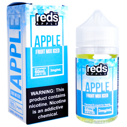 7Daze (LIQ FB)(60mL) Reds  -  Qty per pack 1 Fruit Mix Iced 00mg