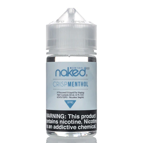 Naked (LIQ FB)(60mL) *  -  Qty per pack 1 Crisp Menthol 12mg