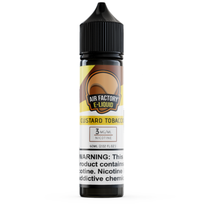 Air Factory (LIQ FB)(60mL)  -  Qty per pack 1 Custard Tobacco 03mg